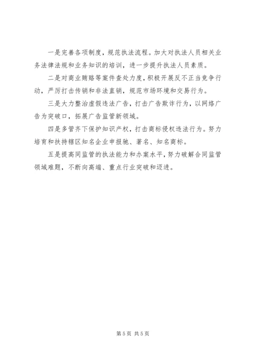 市场监督管理局XX年工作计划 (6).docx