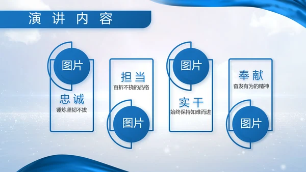 蓝色大气八一部队军事工作总结视频PPT模板