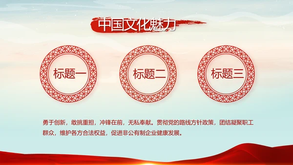 党建微党课党支部总结学习教育PPT