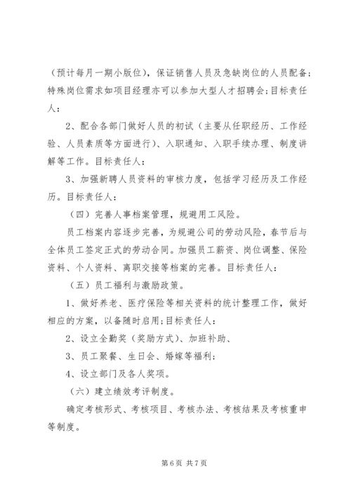 综合部月度工作计划.docx