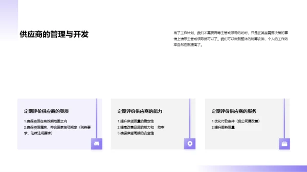 采购部年终工作总结汇报PPT素材下载