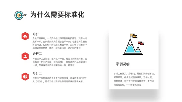 红蓝黄商务插画风标准化管理培训PPT模板