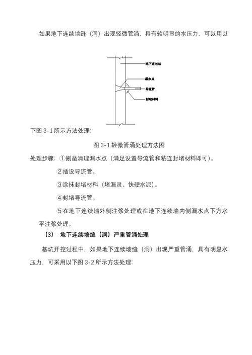 碧头站堵漏施工方案.