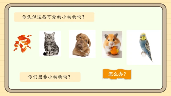 统编版语文二年级下册2024-2025学年度第七单元写话：养小动物的理由（课件）