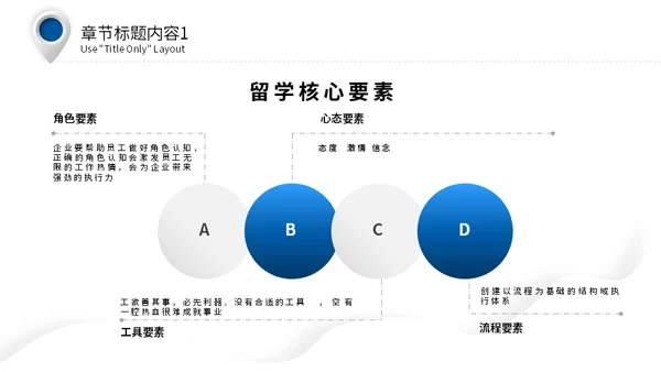 简约风出国留学培训机构通用PPT模板