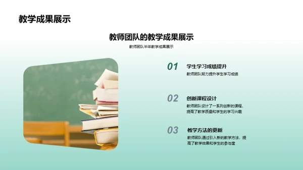 教学团队半年盘点