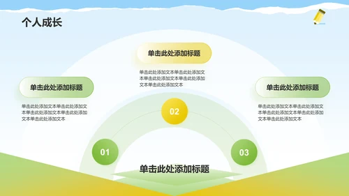 绿色摄影风大学生社会实践PPT模板