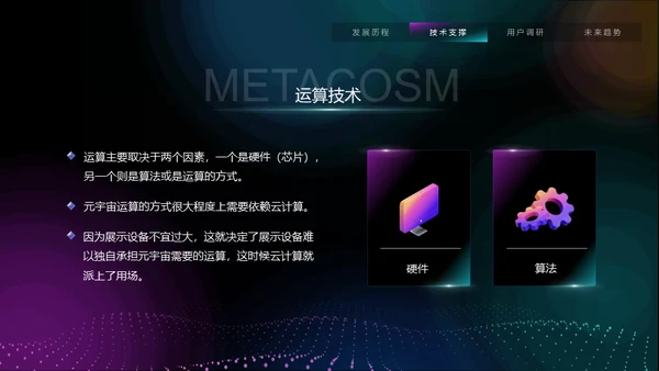 VR元宇宙互联网用户分析报告通用PPT模板