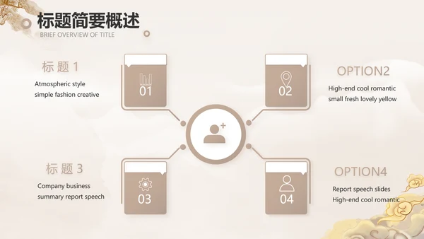 古典中国风古代神话故事介绍PPT