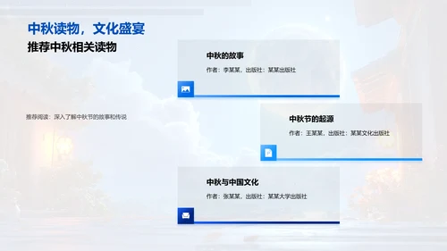 中秋节文化解读PPT模板