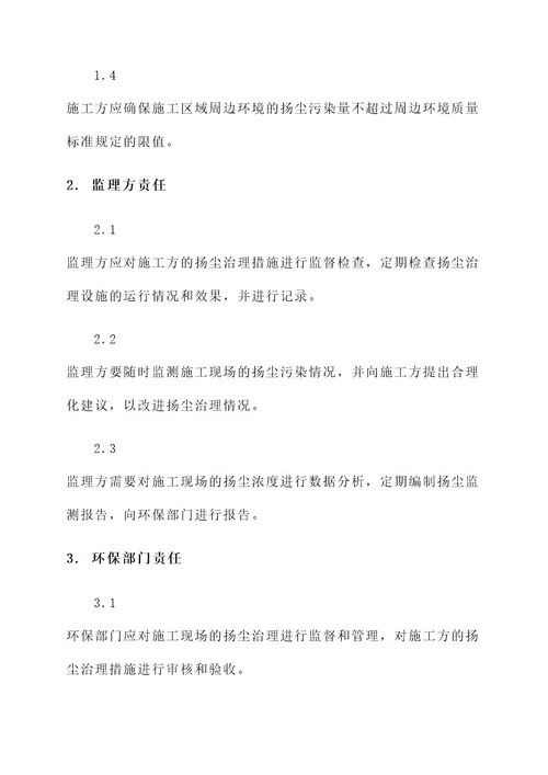 关于现场扬尘的监理通知单