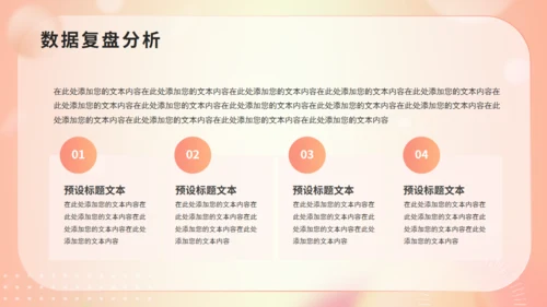 618电商活动数据复盘报告通用PPT模板