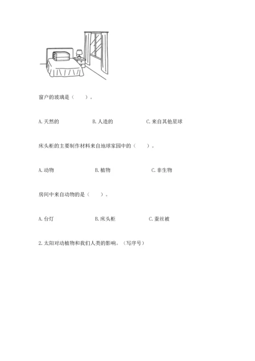 教科版二年级上册科学期末测试卷（b卷）.docx