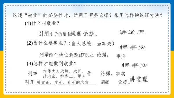 初中语文《论证要合理》教学课件PPT模板