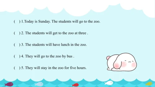 Unit 7 Summer holiday plans Story time & Grammar t