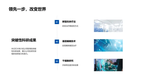 研究成果及商业价值PPT模板