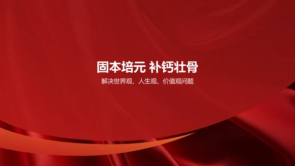 红色党政风坚定理想信念 争做时代先锋PPT模板