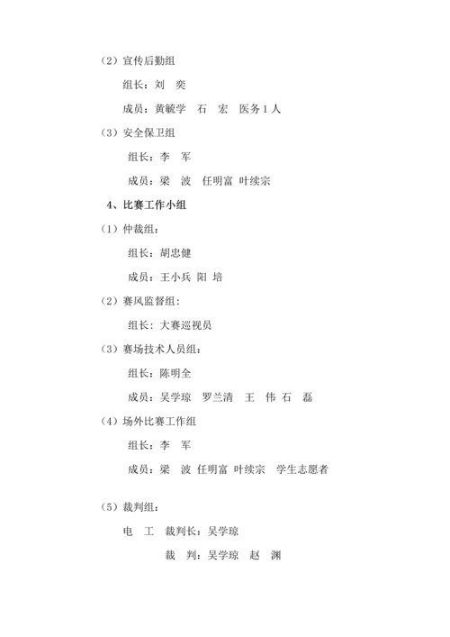 毕节市中职学校技能大赛毕节工校赛区实施专题方案及比赛专题规程.docx