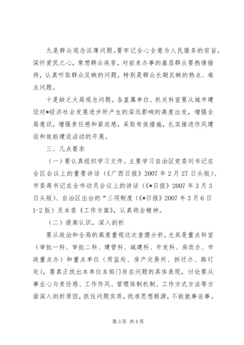 建委干部作风建设工作计划.docx