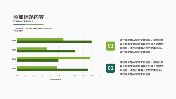夏天的绿叶二十四节气夏至通用PPT模板