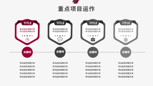 简约风公司部门工作总结计划通用PPT模板