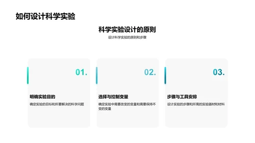 科学实验操作与安全PPT模板