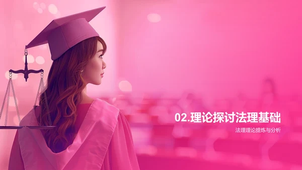 毕业答辩：法学实践研究PPT模板