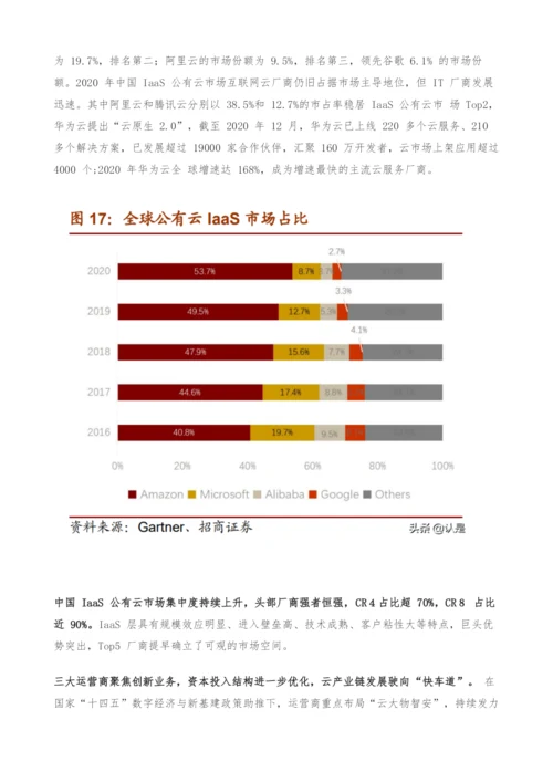 云计算产业链专题研究-投资拐点显现-ICT产业格局风云际会.docx