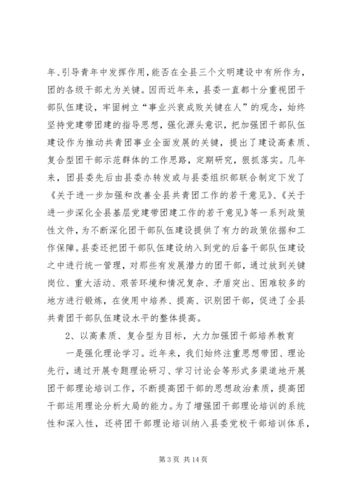 共青团干部队伍建设的调查与思考 (9).docx