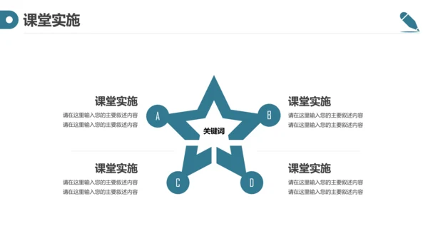 创意简约信息化教学设计公开课PPT模板
