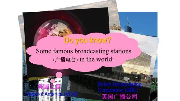 Module 10 On the radio Unit 1 I hope that you can 