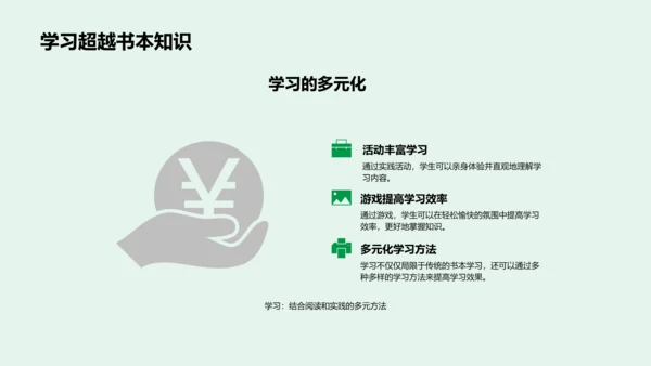 实践中的学习乐趣PPT模板