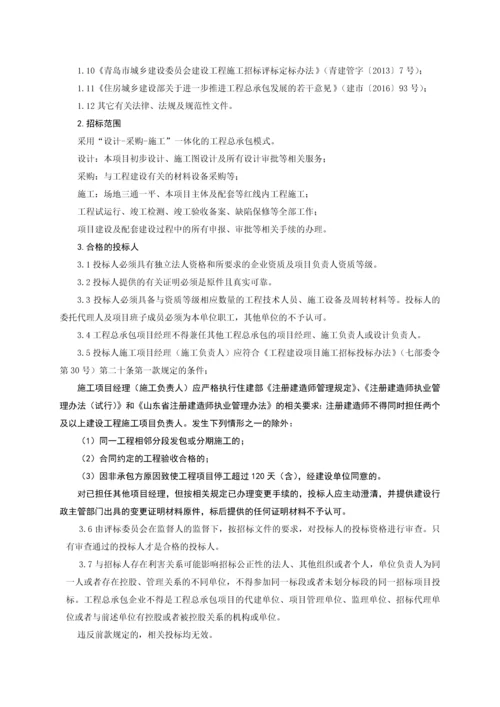 村庄改造项目工程工程总承包招标文件.docx