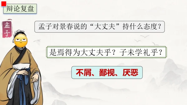 23《孟子》三章  富贵不能淫 课件