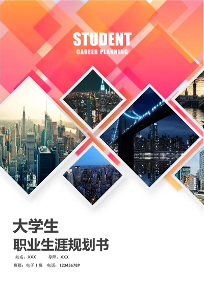 大学生职业生涯规划书标准