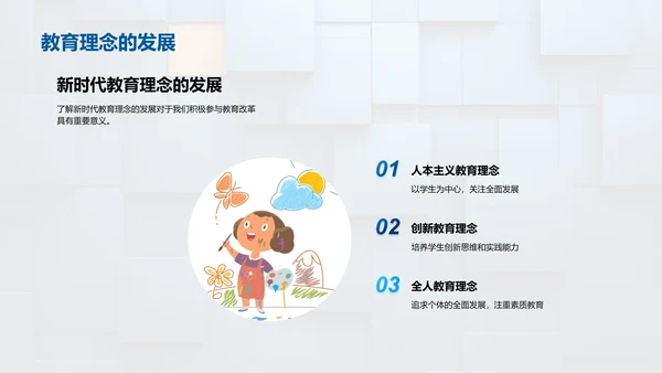 教育演变与挑战PPT模板