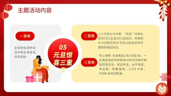 兔年闹元宵节暖场活动方案吃汤圆通用PPT模板