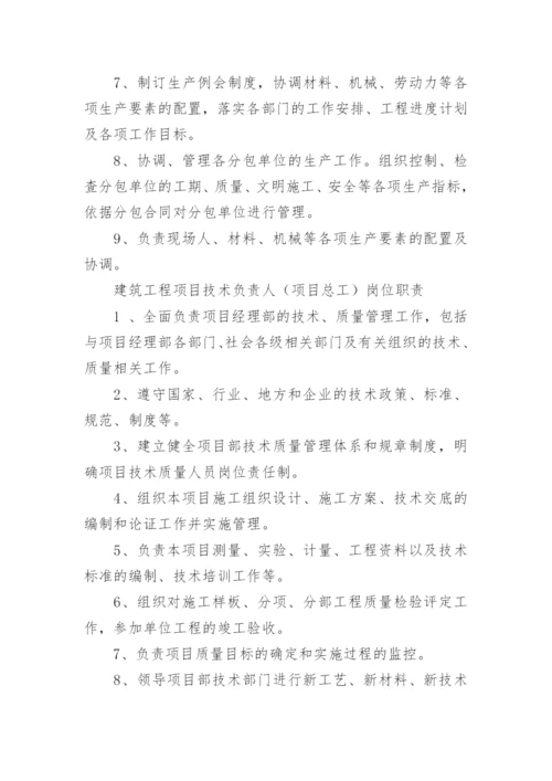 建设工程项目管理岗位职责.docx