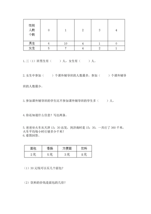 小学三年级下册数学期末测试卷含完整答案【夺冠】.docx