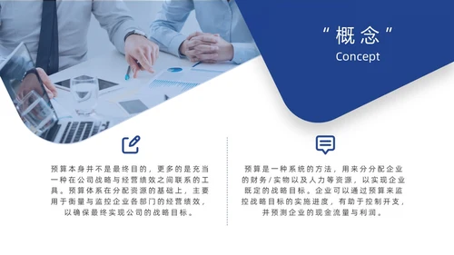 预算编制方案工作述职汇报财务管理体系PPT