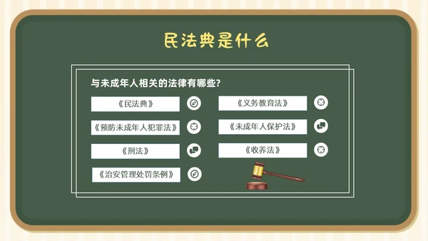民法典进校园学生学习民法典法律知识教育PPT课件