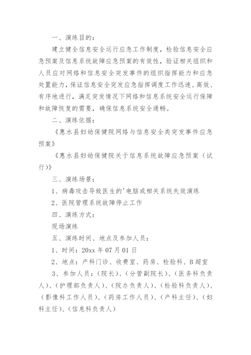 医院应急演练方案.docx