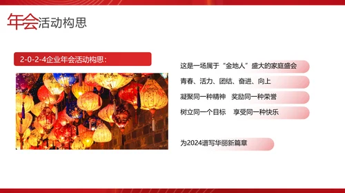 物业管理集团新春联欢会PPT模板