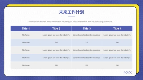 简约卡片风季度工作总结计划通用PPT模板