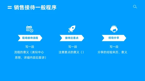 蓝色简约风销售成功案例分享课件销售经验分享