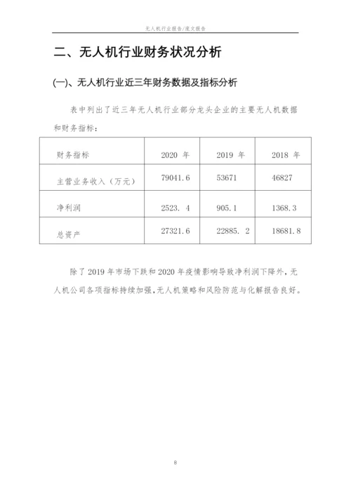 2023年无人机行业市场需求分析报告及未来五至十年行业预测报告.docx