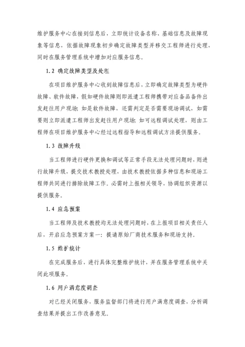 弱电机房维保关键技术专项方案.docx