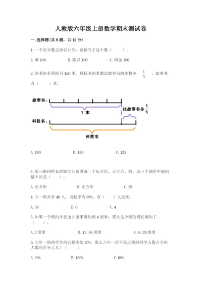 人教版六年级上册数学期末测试卷附答案【能力提升】.docx