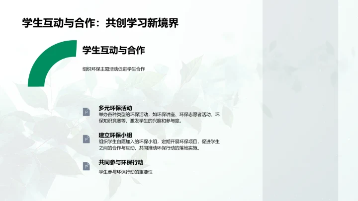 环保营销在校园的推广