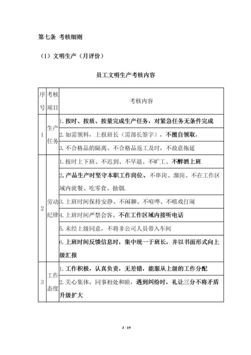 生产部绩效考核方案（试行）.docx